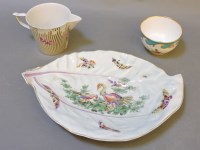 Lot 306 - A Chelsea/Derby jug and a tea bowl