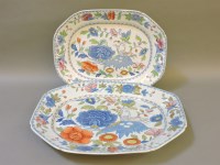 Lot 263 - Two Masons ironstone plates