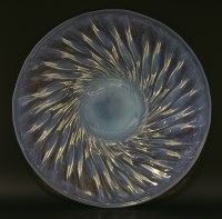 Lot 180 - A Lalique 'Algues' opalescent dish