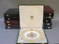 Lot 479 - Twelve modern Spode limited edition regimental plates