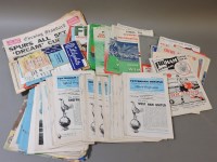 Lot 146 - A small collection of football programmes