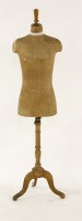 Lot 636 - An Edwardian tailor's dummy