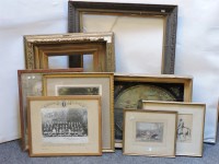 Lot 540A - Two old frames