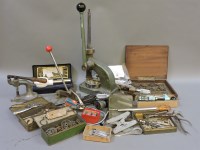 Lot 372 - A collection of jewellery maker's tools