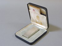 Lot 108 - A Dunhill silver lighter