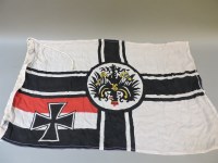 Lot 62 - An Imperial German naval battle flag