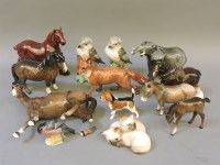 Lot 395 - A collection of Beswick figures