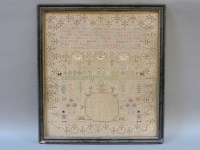 Lot 503 - A George III sampler