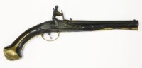 Lot 36 - A flintlock pistol