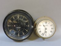 Lot 289 - A US Navy bakelite clock case