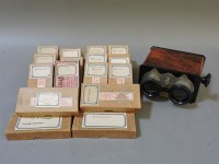 Lot 145A - A stereoscopic viewer and slides