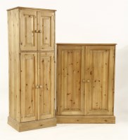 Lot 701 - A pine cupboard