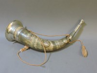 Lot 61 - A Scottish hunting horn