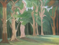 Lot 167 - John Melville (1902-1986)
'PSEUDO-MORPHIC FOREST'
Signed