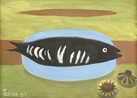 Lot 189 - Mary Fedden RA (1915-2012)
A FISH ON A PLATTER
Signed and dated 07 l.l.
