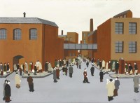 Lot 182 - John Allin (1934-1991)
FACTORY WORKERS
Signed