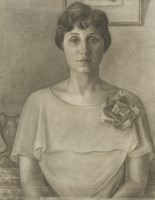 Lot 114 - Gerald Leslie Brockhurst RA (1890-1978)
PORTRAIT OF A LADY