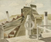 Lot 12 - Eric Ravilious (1903-1942)
'THE JAMES' AND 'THE FOREMOST PRINCE'
Signed and dated 'August 1934' l.r.