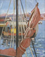 Lot 148 - Sophie Macpherson (1957-2014)
'KYLE OF LOCHALSH'
Signed with initials and dated 03 l.r.
