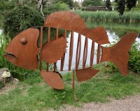 Lot 204 - Alan Ross
'THE FISH'
Mild steel