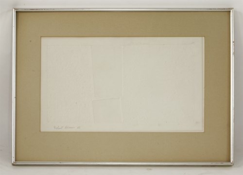 Lot 62 - Robert Adams (1917-1984)
'WHITE RELIEF'
Embossed on paper