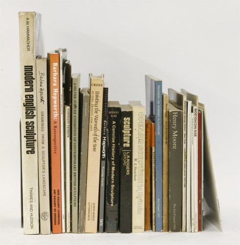 Lot 89 - A collection of books and exhibition catalogues mainly 1960/1970 
including:
'Recent British Sculpture'