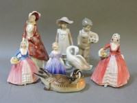 Lot 227 - China figures