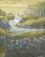 Lot 154 - Alan Cotton (b.1936)
'DONEGAL - KILCAR THE ROAD TO THE BAY'
Signed l.r.