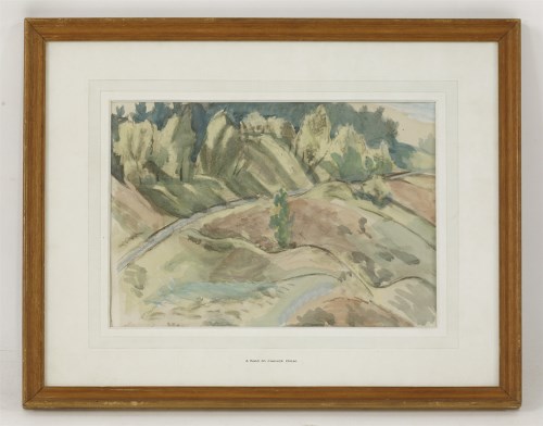 Lot 104 - John Melville (1902-1986)
'A ROAD ON CANNOCK CHASE'
Signed and dated 1950 l.l.