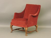 Lot 690 - A late 19th century armchair