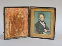 Lot 331 - A portrait miniature