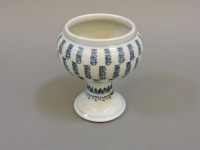 Lot 326 - A Chinese blue and white stem bowl