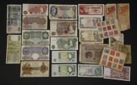 Lot 166 - A small quantity of loose banknotes