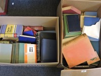 Lot 486 - A quantity of boxes containing books