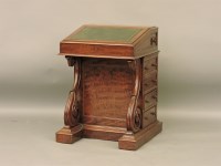 Lot 766 - A Victorian mahogany Davenport