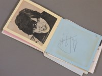 Lot 275 - An autograph book