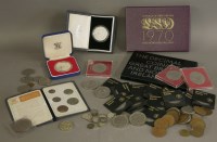 Lot 168A - A collection of assorted coins