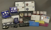 Lot 240 - Silver proof and proof collection sets