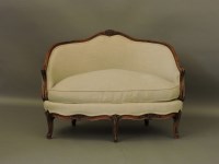 Lot 697 - A late 19th century small sofa