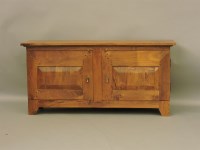 Lot 740 - A 20th century walnut sideboard