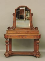 Lot 752 - A late Victorian dressing table