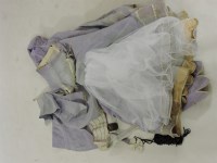 Lot 449 - A Victorian pale lavender silk dress