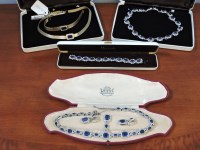 Lot 55 - A Grosse necklace and bracelet suite