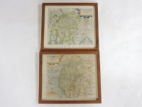 Lot 608 - Two hand coloured maps