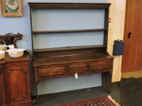 Lot 651 - A late 17th century oak dresser