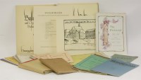 Lot 155 - Large number of Pamphlets (1900-1919):
Literary; Journalism; Hobbies; etc.