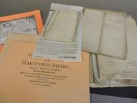 Lot 462 - Old Hertfordshire documents