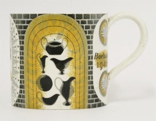Lot 215 - Eric Ravilious (1903-1942) BARLASTON MUG FOR