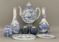 Lot 42 - Blue and White