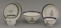Lot 77 - A crested Coffee Cup and Saucer Dish